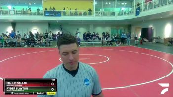 Replay: Mat 1 - 2023 NCAA Division III Southeast Regional | Feb 25 @ 11 AM