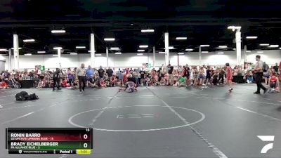 64 lbs Round 1 (8 Team) - Ronin Barro, U2 Upstate Uprising Blue vs Brady Eichelberger, PA Alliance Blue