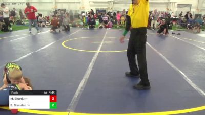 40-B lbs Final - Maverick Shank, WV vs Greyson Grunden, OH