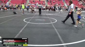 55 lbs Semifinal - Joshua Gorman, Andover Wrestling Club vs Kruz Carrasco, Greater Heights Wrestling