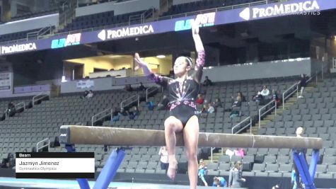 Jazmyn Jimenez - Beam, Gymnastics Olympica - 2022 Elevate the Stage Toledo presented by Promedica