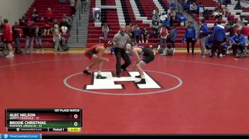 126 lbs Placement (12 Team) - Alec Nelson, Hewitt-Trussville vs Brodie Christmas, Mortimer Jordan HS