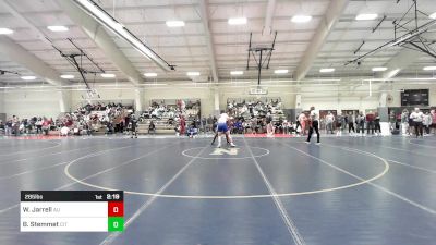 285 lbs Round Of 16 - William Jarrell, American vs Ben Stemmet, The Citadel