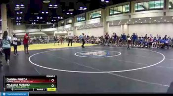 107 lbs Round 1 (10 Team) - Mileena Notaro, Nebraska Tidal Wave vs Dianna Pineda, Charlie`s Angels-IL Black