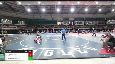 190 lbs Quarterfinal - Jude Correa, Wyoming Seminary vs Ruben Karapetyan, St. John's College