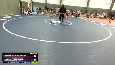 69-74 lbs Round 2 - Harlee Wilson-Jordan, Mat Demon Wrestling Club vs Lanikai Ostermiller, Pioneer Grappling Academy