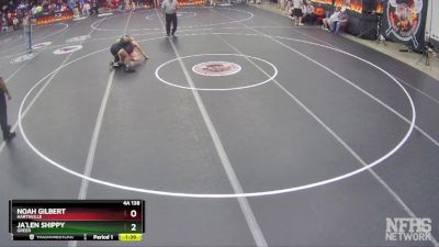 4A 138 lbs Quarterfinal - Ja`len Shippy, Greer vs Noah Gilbert, Hartsville