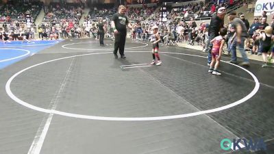 40 lbs Consi Of 8 #1 - Brody Boyd, Team Tulsa Wrestling Club vs Hux Smith, Little Axe Takedown Club