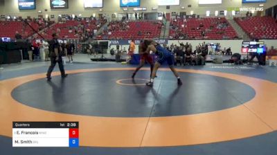 92 kg Quarters - Enock Francois, NYAC/FLWC vs Morgan Smith, Simon Fraser University