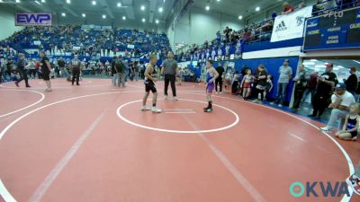 85 lbs Consi Of 4 - Bowen Schubert, Chandler Takedown Club vs Rhett Rowland, Little Axe Takedown Club