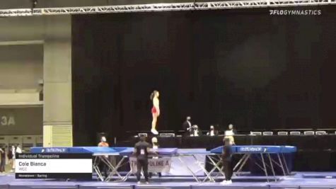 Cole Bianca - Individual Trampoline, WCC - 2021 USA Gymnastics Championships
