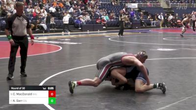 157 lbs Round Of 32 - Connor MacDonald, Sacred Heart vs Andy Garr, Columbia