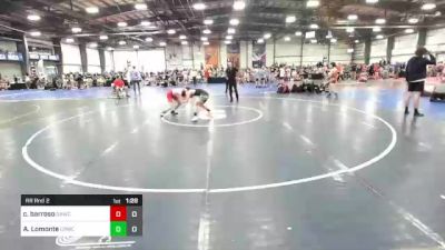 106 lbs Rr Rnd 2 - Carlos Barroso, Grain House Wrestling Club vs Angelo Lomonte, Camp Reynolds Wrestling Club