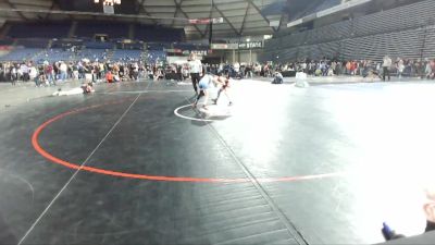 83 lbs 5th Place Match - David Wiehle, Mat Demon Wrestling Club vs Bryce Bittner, UP Vikings Wrestling Club