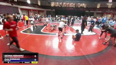 138 lbs Champ. Round 1 - Antwan Hernandez, Broken Arrow Wrestling Club vs Evan Rodriguez, Oklahoma