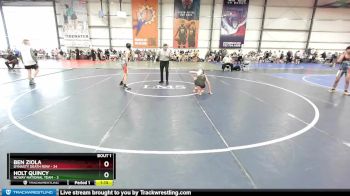 100 lbs Rd# 1 9:00am Friday - Ben Ziola, Dynasty Death Row vs Holt Quincy, NCWAY National Team