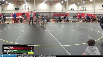 92 lbs Round 3 (4 Team) - Stone Helmrichs, Lead Miners vs Isacc Folk, Untouchables