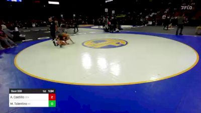 106 lbs Round Of 16 - Anthony Castillo, Central (CS) vs Marcus Tolentino, Northview (SS)