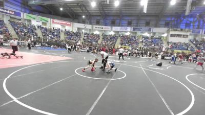 70 lbs Round Of 32 - Knox Chavez, Pomona Elite vs Hayden Randall, Fruita Middle School