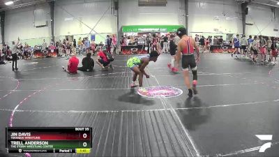 138 lbs 1st Place Match - Jin Davis, Teknique Wrestling vs Trell Anderson, The Storm Wrestling Center