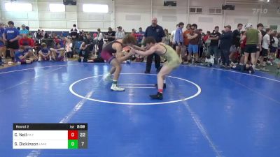 139 lbs Round 2 - Cole Neil, PA Titan Wrestling vs Sawyer Dickinson, Lake Erie WC NY