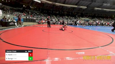 54 lbs Quarterfinal - Harper Neith, SVRWC vs Savina Burgo, Team Tulsa Wrestling Club