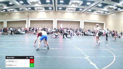 120 lbs Round Of 16 - Justin Torres, Desert Fox vs Ricky Ortiz, Brawley Union HS