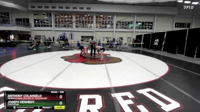 149 lbs Cons. Round 2 - Anthony Colangelo, Pennsylvania College Of Technology vs Joseph Kennedy, Castleton