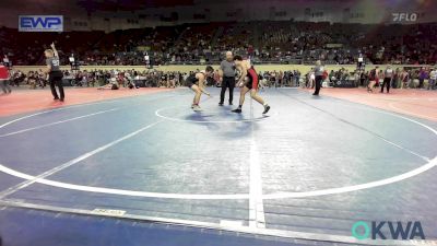 140 lbs Round Of 16 - Kiesen Iwersen, Division Bell Wrestling vs Cooper Leatherman, Hilldale Youth Wrestling Club