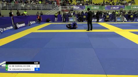 BRENDA DE CARVALHO COELHO GONÇAL vs MARIA EDUARDA SOARES LEÃO 2024 Brasileiro Jiu-Jitsu IBJJF