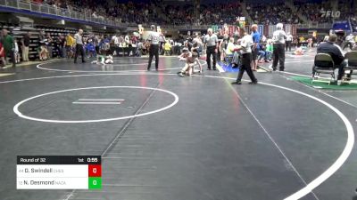 75 lbs Round Of 32 - Owen Swindell, Chestnut Ridge vs Noah Desmond, Nazareth