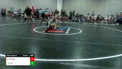 145 lbs Cons. Round 3 - Omarion Hill, Toxic Takedown Club vs Kymontae Wright, Florida