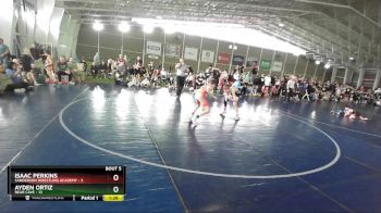 84 lbs Round 3 (4 Team) - Ayden Ortiz, Bear Cave vs Isaac Perkins, Sanderson Wrestling Academy