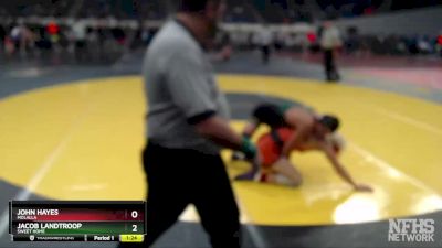 4A-132 lbs Quarterfinal - John Hayes, Molalla vs Jacob Landtroop, Sweet Home