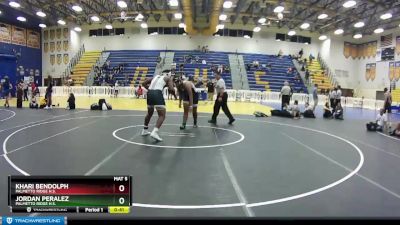 220 Gold 3rd Place Match - Khari Bendolph, Palmetto Ridge H.S. vs Jordan Peralez, Palmetto Ridge H.S.