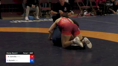 62 lbs Champ. Round 2 - Nanea Estrella, Iowa Womens Wrestling Club vs YeLe Aycock, Cardinal Wrestling Club