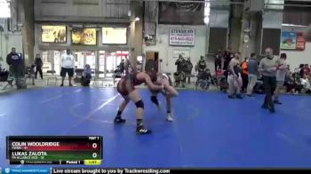 140 lbs Round 5 (6 Team) - Colin Wooldridge, POWA vs Lukas Zalota, PA Alliance Red