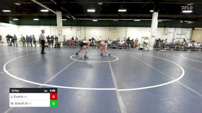 157 lbs Consi Of 64 #2 - Jamie Evarts, MA vs William Schuft III, TN