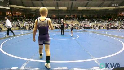 73 lbs Consi Of 8 #1 - Cole Gallier, Verdigris Youth Wrestling vs Leo Farmen, Chickasha Youth Wrestling