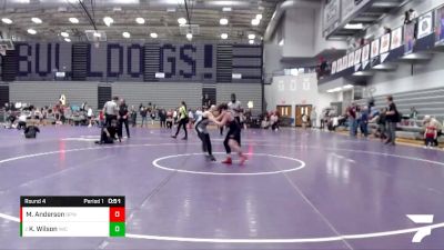 92-96 lbs Round 4 - Kailyn Wilson, Intense Wrestling Club vs Myles Anderson, Bulldog Premier Wrestling