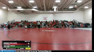 120 lbs Cons. Round 4 - Johnny Escalera, Northglenn vs Michael Doyle, Fossil Ridge