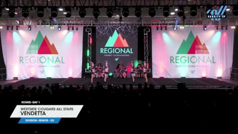 Westside Cougars All Stars - Vendetta [2024 L3 Senior - D2 Day 1] 2024 The Midwest Regional Summit