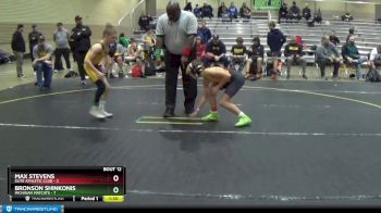 95 lbs Round 4 (6 Team) - Max Stevens, Elite Athletic Club vs Bronson Shinkonis, Michigan Matcats