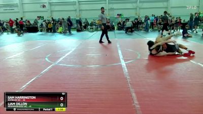 160 lbs Round 3 (10 Team) - Liam Dillon, Neighborhood WC vs Sam Harrington, Rambler WC