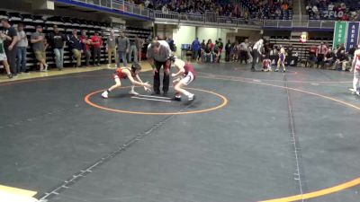 70 lbs Rd 1 - Consi Of 32 #2 - Mason Floravit, St. Marys vs Liam Warner, Athens