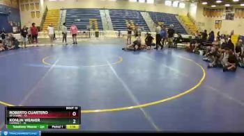 160 lbs Round 4 (8 Team) - Konlin Weaver, Camden 1 vs Roberto Cuartero, AP X Kame