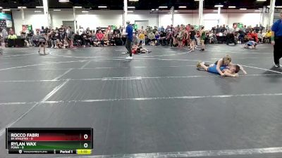 80 lbs Round 1 (4 Team) - Rylan Wax, POWA vs Rocco Fabri, 84 Athletes