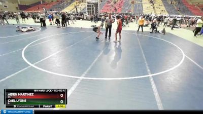 112-112 A Round 3 - Aiden Martinez, CA vs Cael Lyons, IL