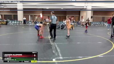 100 lbs Semis & 1st Wrestleback (8 Team) - Jackson Allemang, SHWA vs JJ Doty, Contenders WA