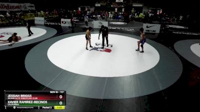 117 lbs Cons. Round 2 - Jessiah Briggs, Inland Elite Wrestling Club vs Xavier Ramirez-Recinos, California